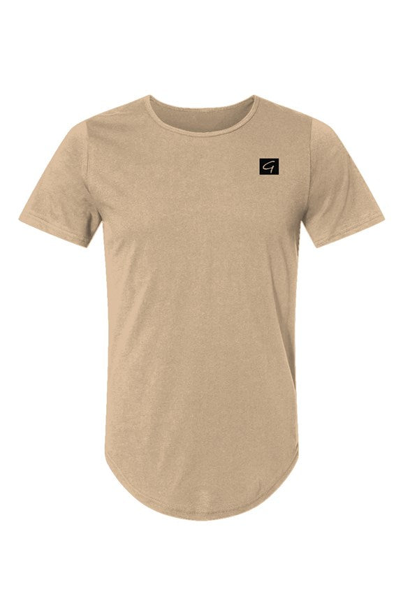 Jersey Curved Hem Tee
