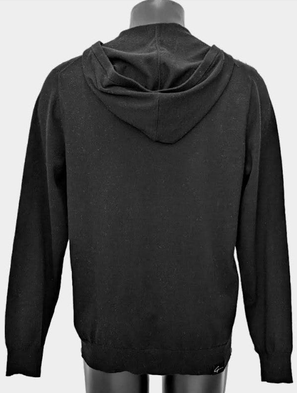 Knit Hoodie - Black