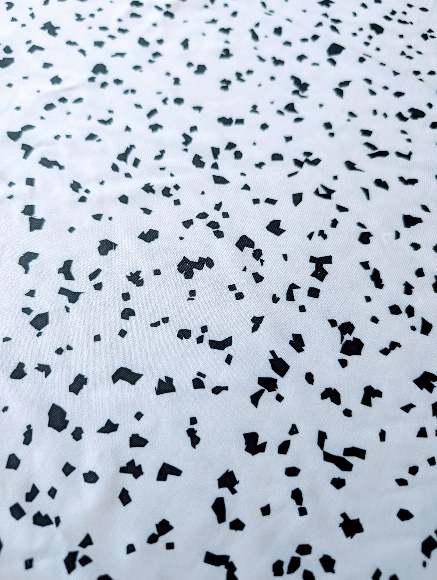 White/Black Spotted Polo