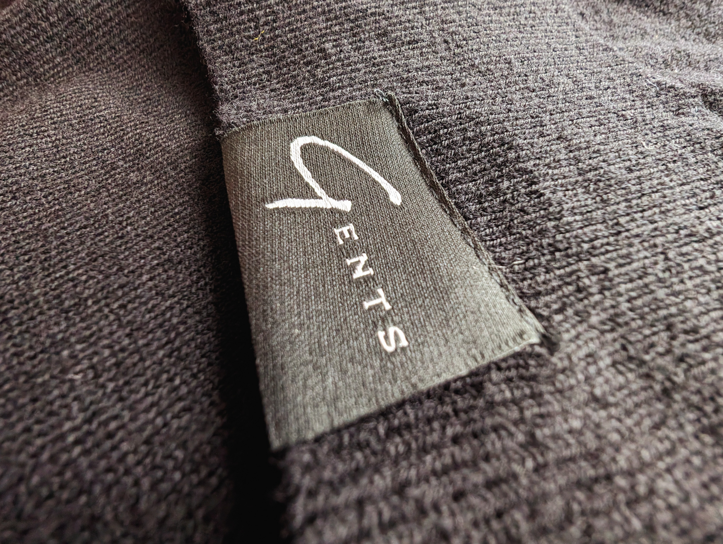 Knit Hoodie - Black