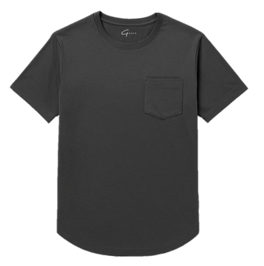 Pocket Tee - Charcoal