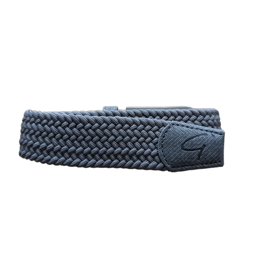 Braided Belt - Dark Grey