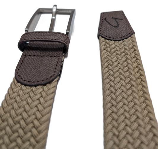 Braided Belt - Khaki