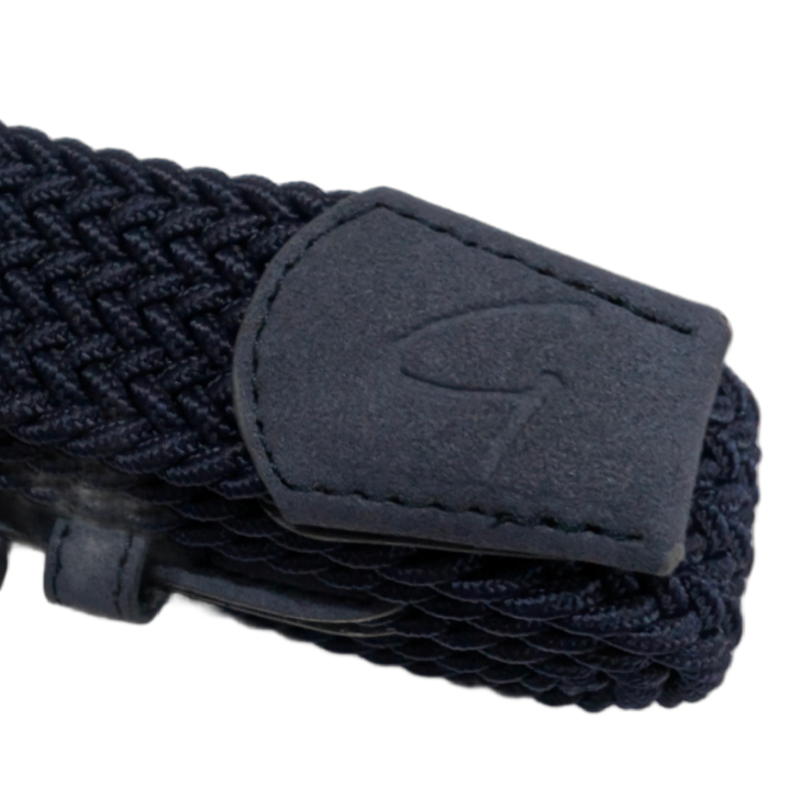 Braided Belt - Navy