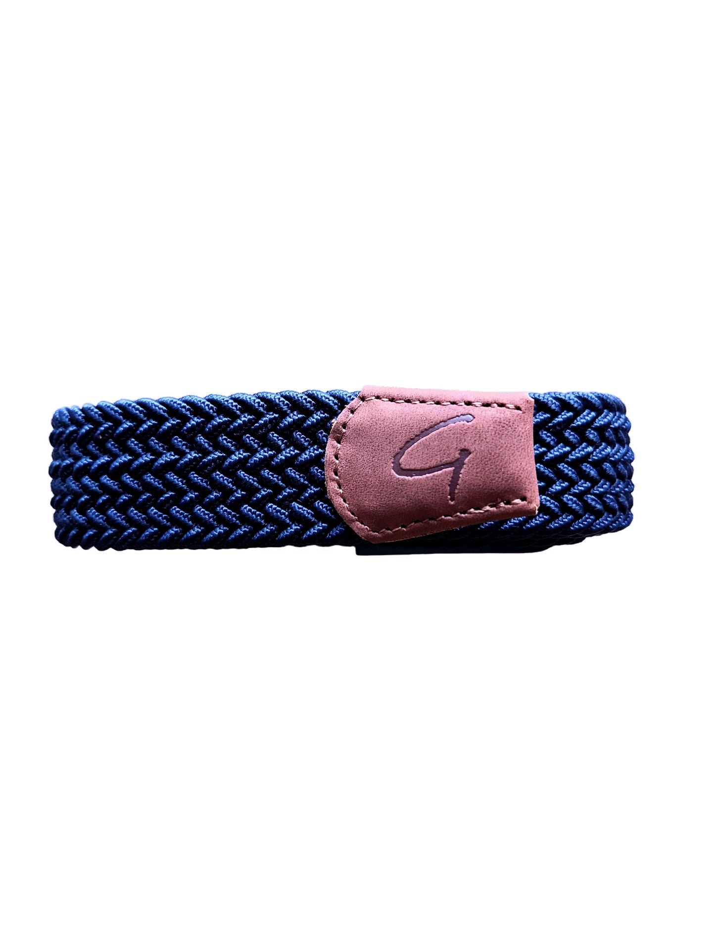 Braided Belt - Navy