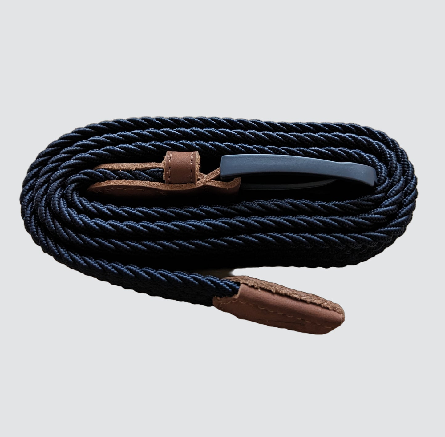 Braided Belt - Navy