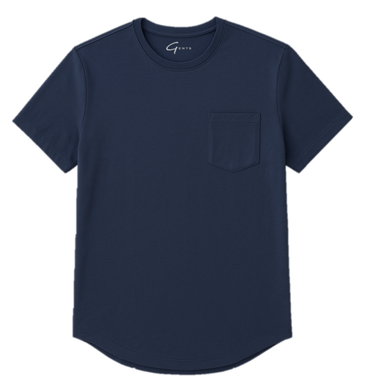 Pocket Tee - Navy