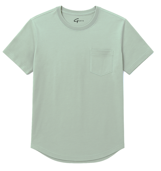 Pocket Tee - Soft Sage