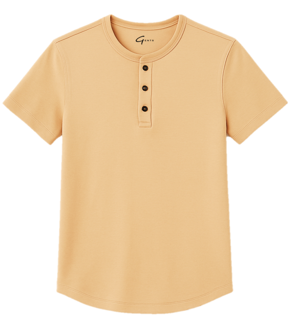 Golden Tan Henley