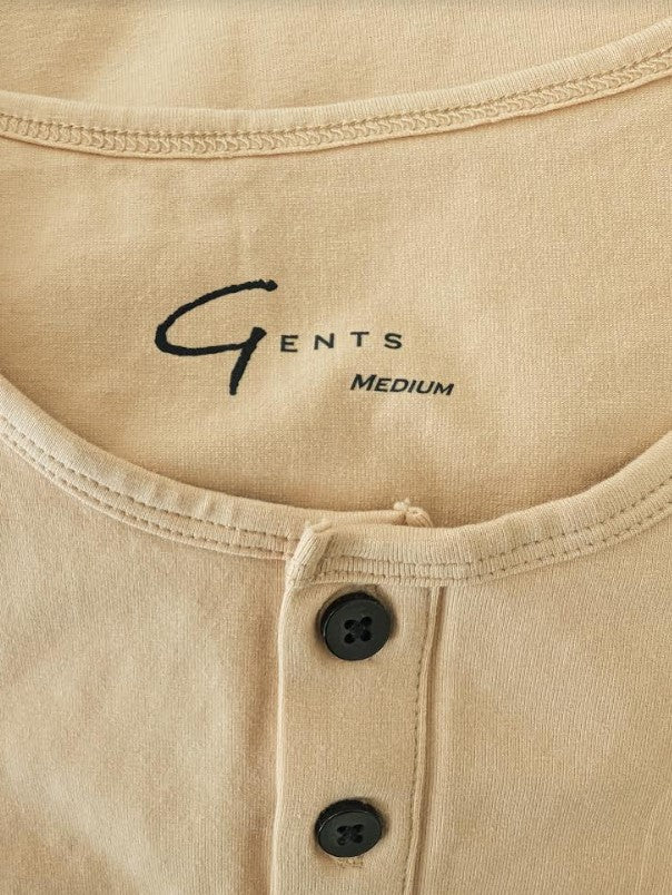 Golden Tan Henley