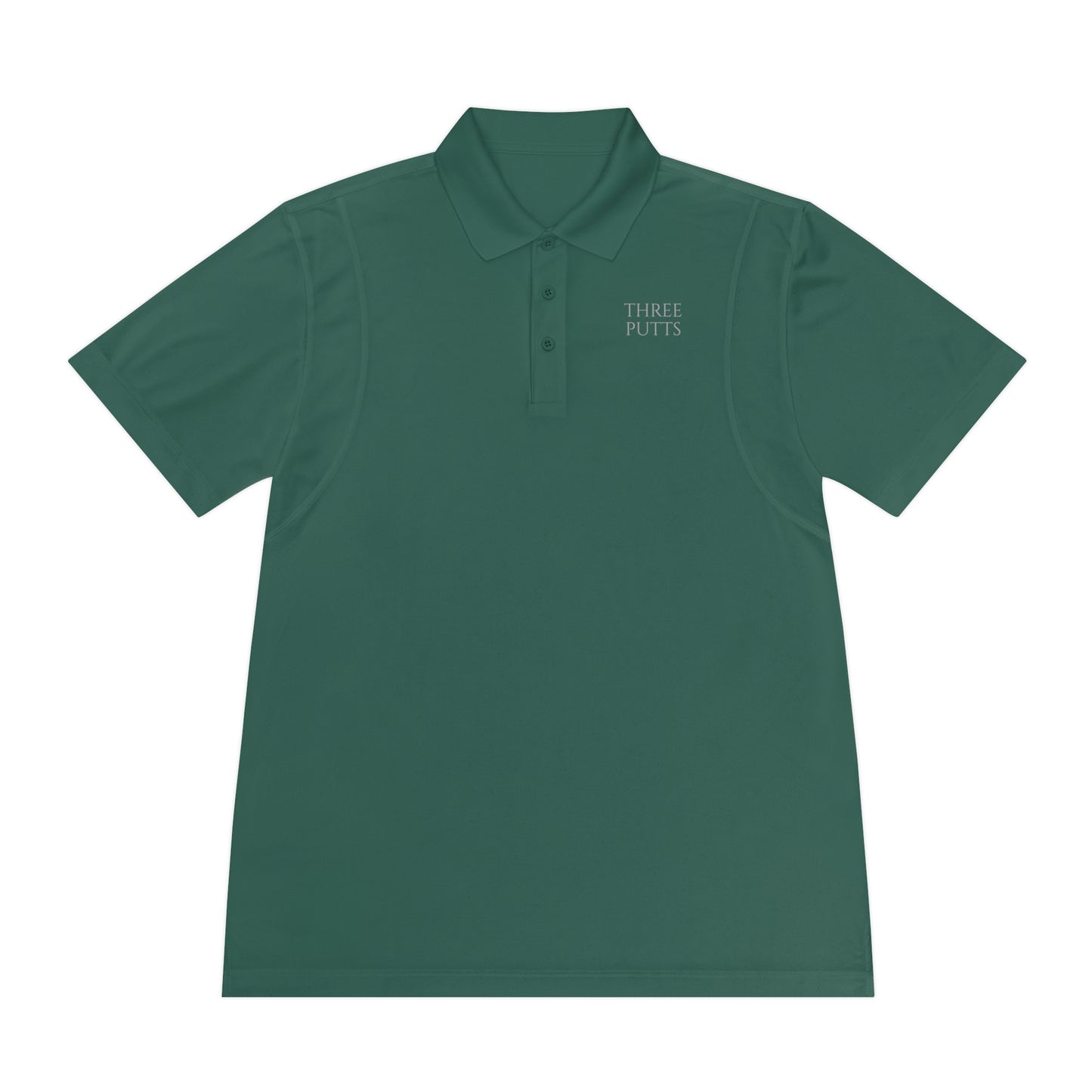THREE PUTT Polo - 100% Polyester (Multiple Colours)