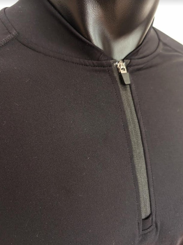 Blade Quarter Zip - Black