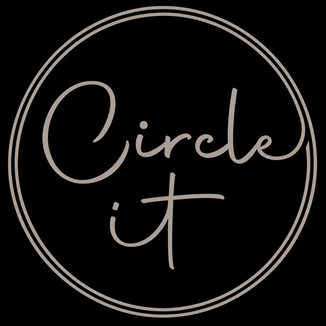 CIRCLE IT Tee