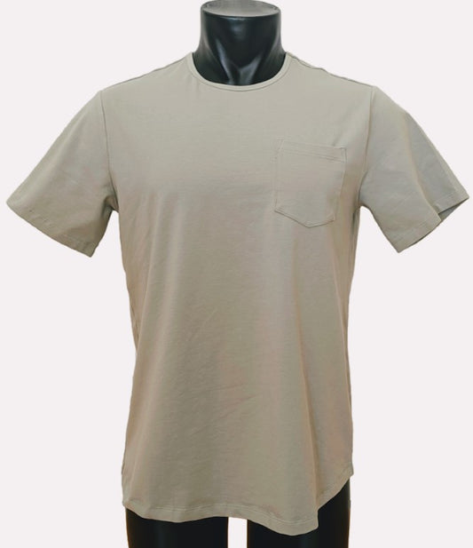 Pocket Tee - Dove Gray