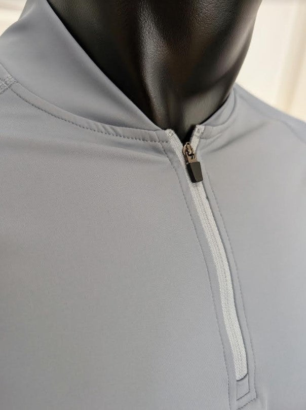 Blade Quarter Zip - Gentle Grey