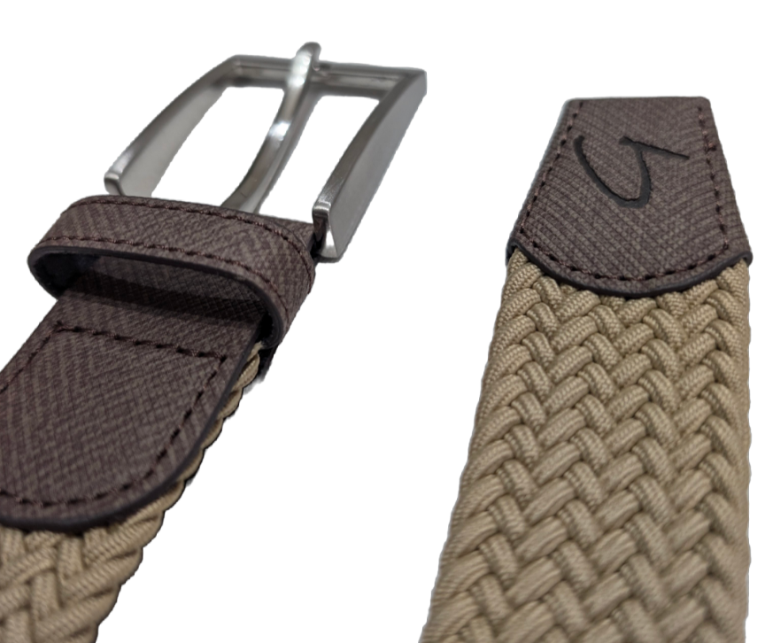 Braided Belt - Khaki