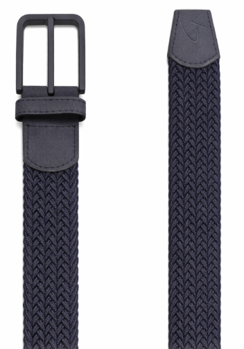 Braided Belt - Navy