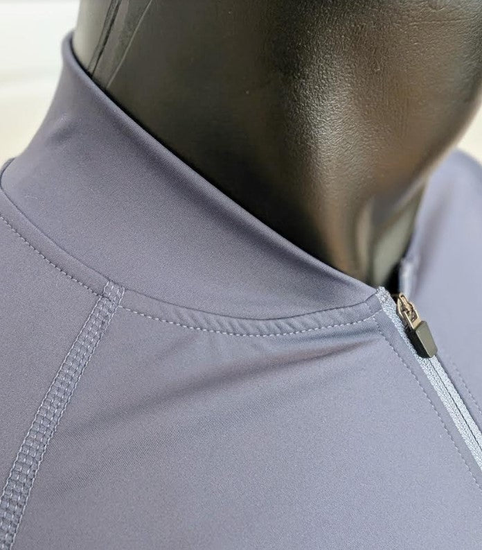 Blade Quarter Zip - Blue/Grey