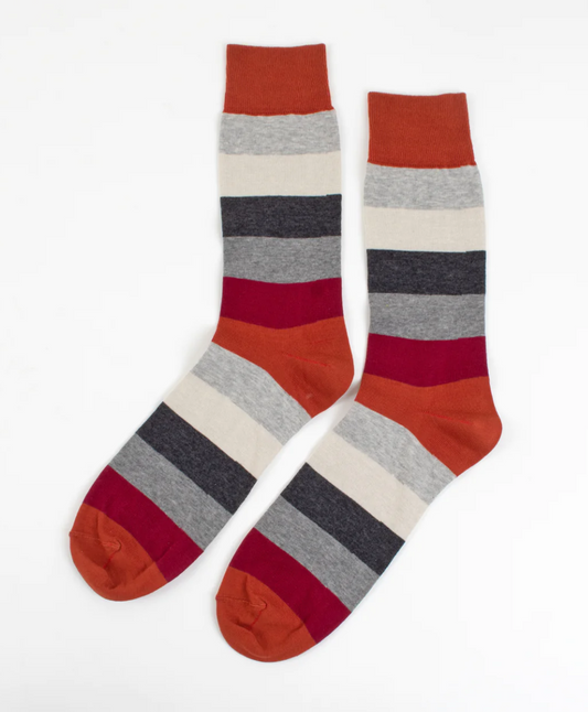 Orange & Grey Stripes - SAVE $11!!!