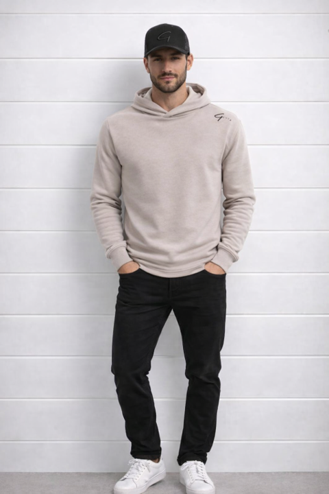Lightweight Hoodie - Oatmeal