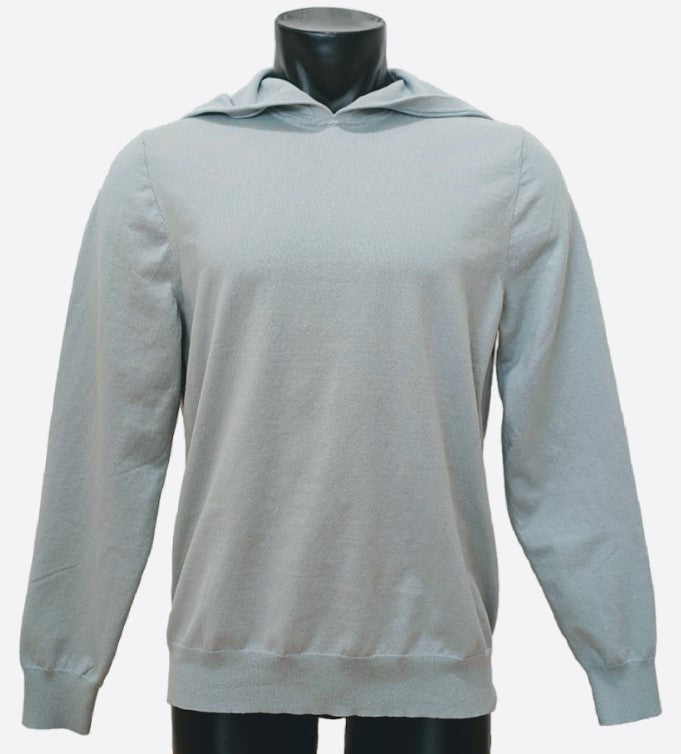 Knit Hoodie - Light Seafoam