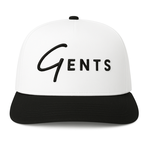 GENTS Cotton Collection - Black/White