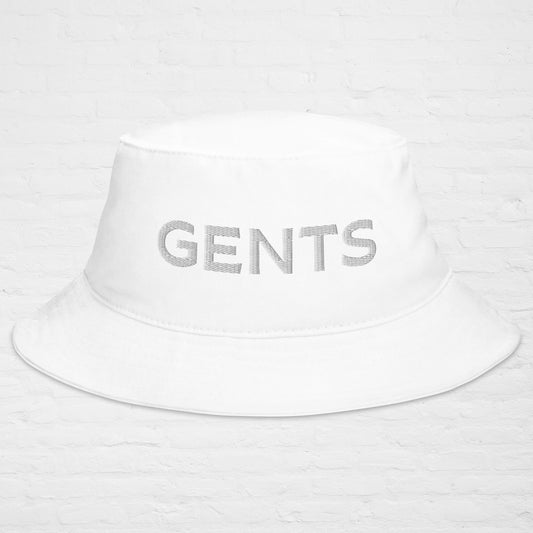 GENTS White Bucket Hat
